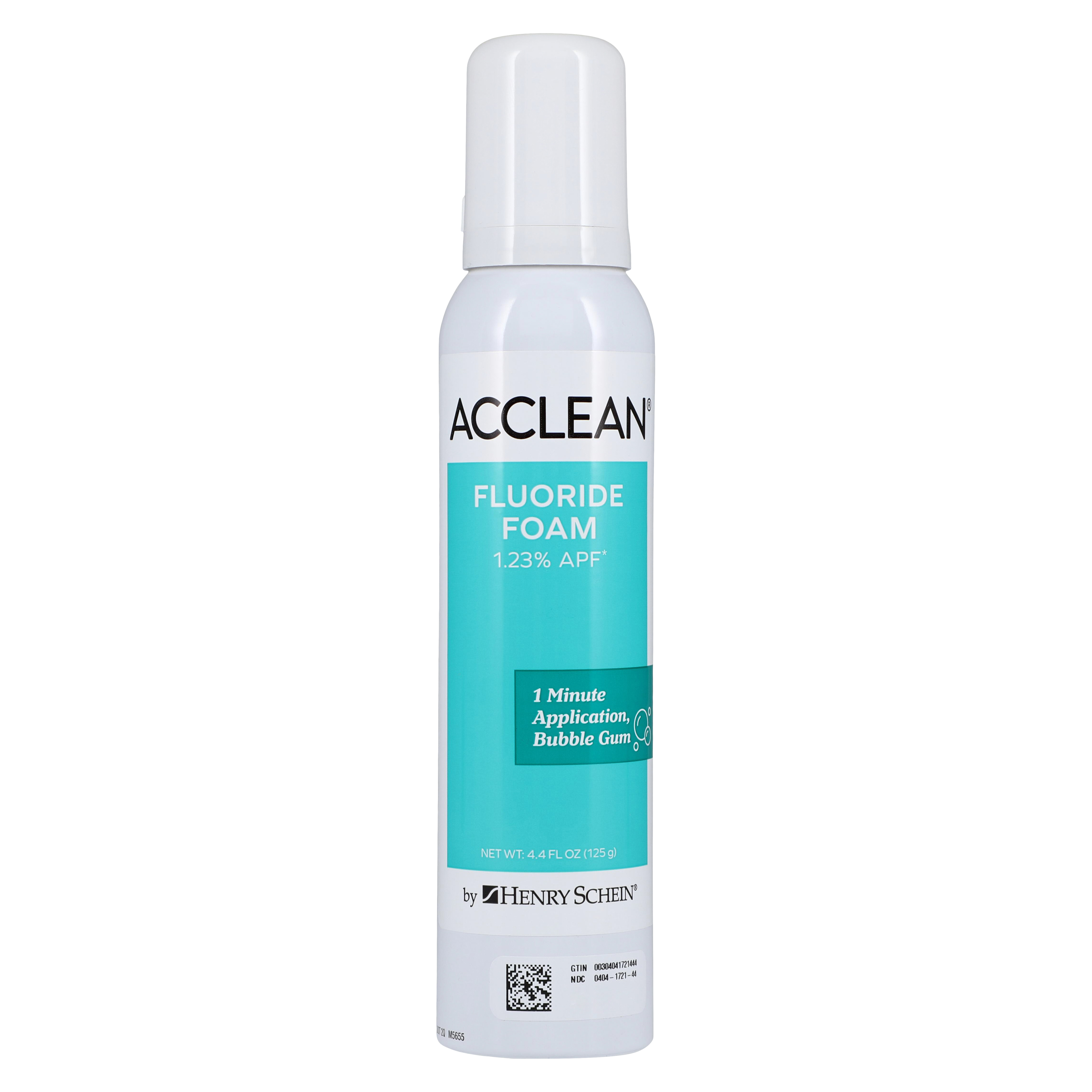 Acclean Fluoride Foam 1.23% APF Bubblegum 4.4oz/Bt